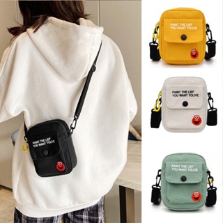 Bolsa De Lona Feminina Para Celular Nova Moda Pequena Ombro bolsa academia feminina