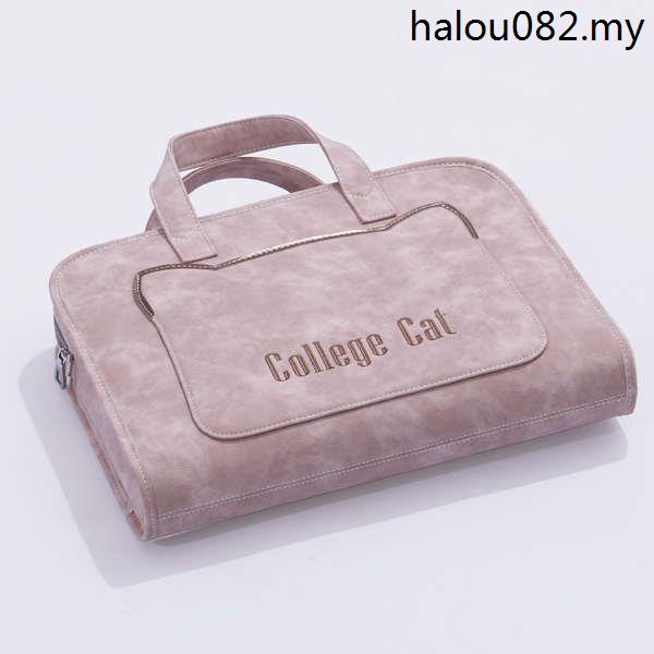 - Bolsa para Laptop de bom aspecto 46,6cm Fêmea Adequada para Apple HP MacBook Pro13 Lenovo Shin-Chan 16air Huawei 156 Bolsa protetora simples ins resistente a choques de grande capacidade