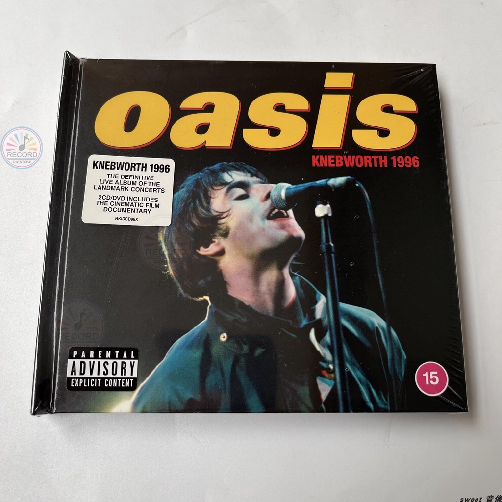 Oásis Knebworth 1996 2CD + DVD Rock Live Hardcover Original Album [Lacrado]