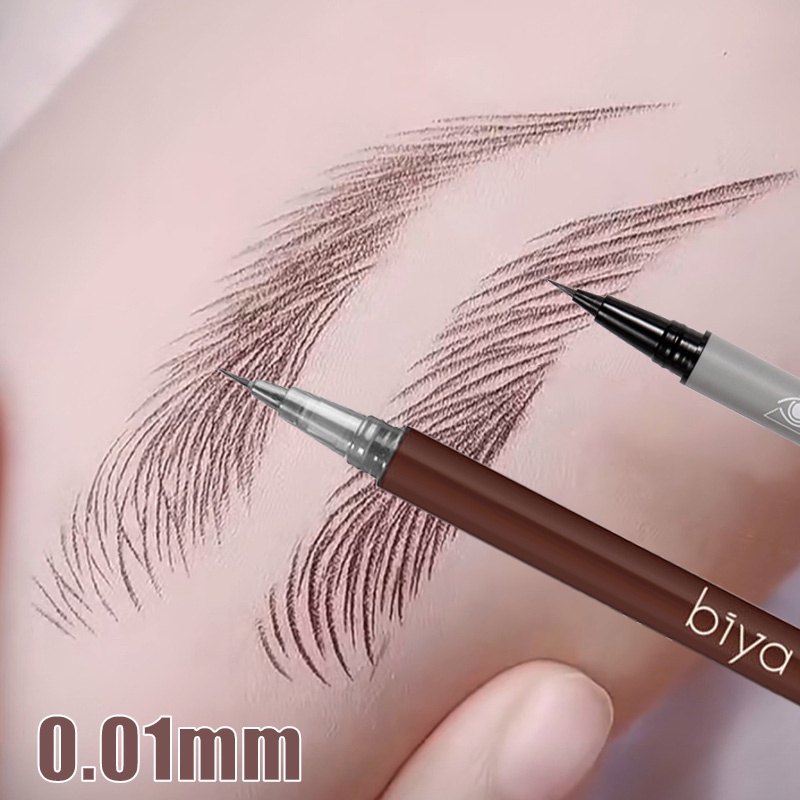 Lápis Para Sobrancelhas 0,01mm Ultra Fino À Prova D'água Caneta Líquida D'água