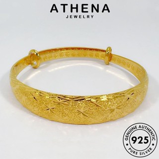 ATHENA JEWELRY Estrelas De Prata Mulheres Ouro 925 Bracelete Original Moda B690