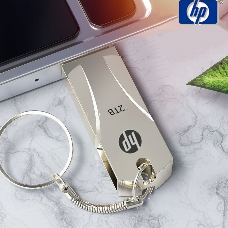 【 Wholesale 】 Hp USB flash drive 3.0 2TB Pen Metálico À Prova D'água De Alta Velocidade Para Transmissão Rápida De Dados