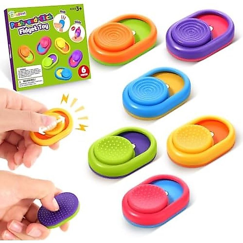 Brinquedos Sensoriais Para Crianças E Adultos , 6 Pacotes De Texturizados Sala De Aula | Brinquedo Magnético Item De Alí