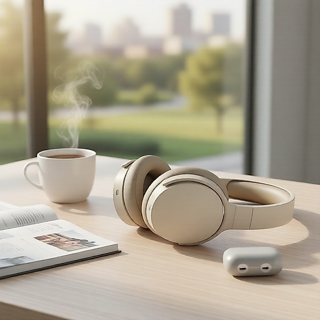 Fones de ouvido Bluetooth sem fio P2961, cancelamento de ruído, headset gamer dobrável supra-auricular com microfone