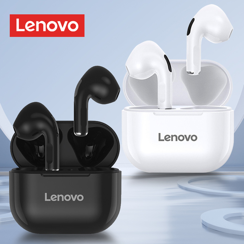 Lenovo LP40 Pro LP40 Plus Fones De Ouvido Intra-Auriculares Sem Fio Bluetooth HD Com Redução De Ruído Estéreo